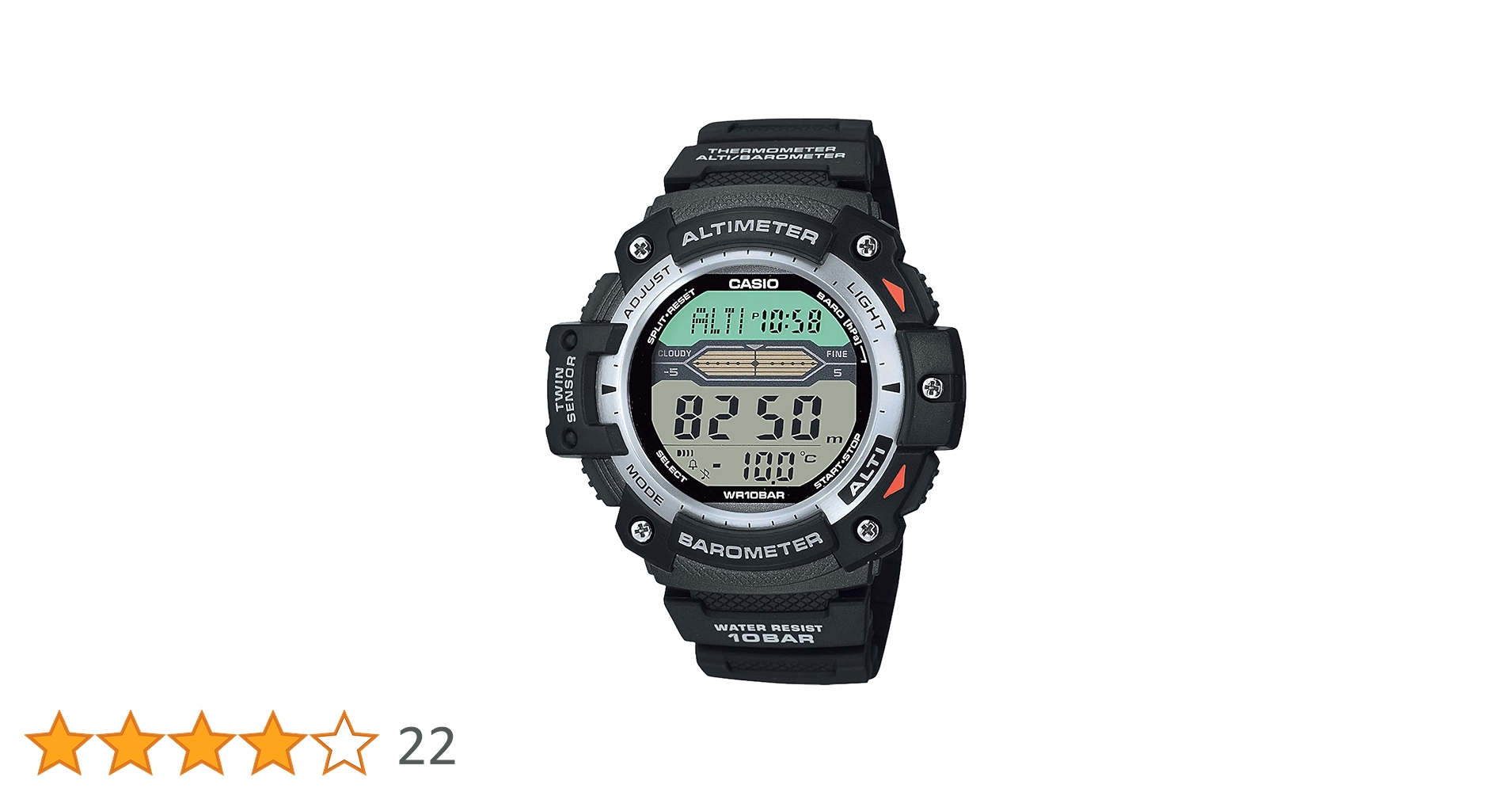 Amazon.co.jp: [カシオ] 腕時計 カシオ コレクション SGW-300H-1AJH